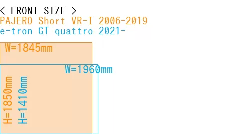 #PAJERO Short VR-I 2006-2019 + e-tron GT quattro 2021-